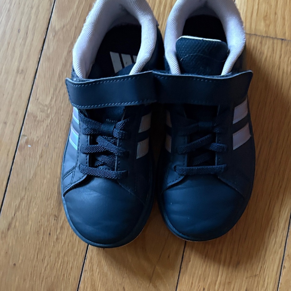 adidas Kids' Black Sneakers with Velcro